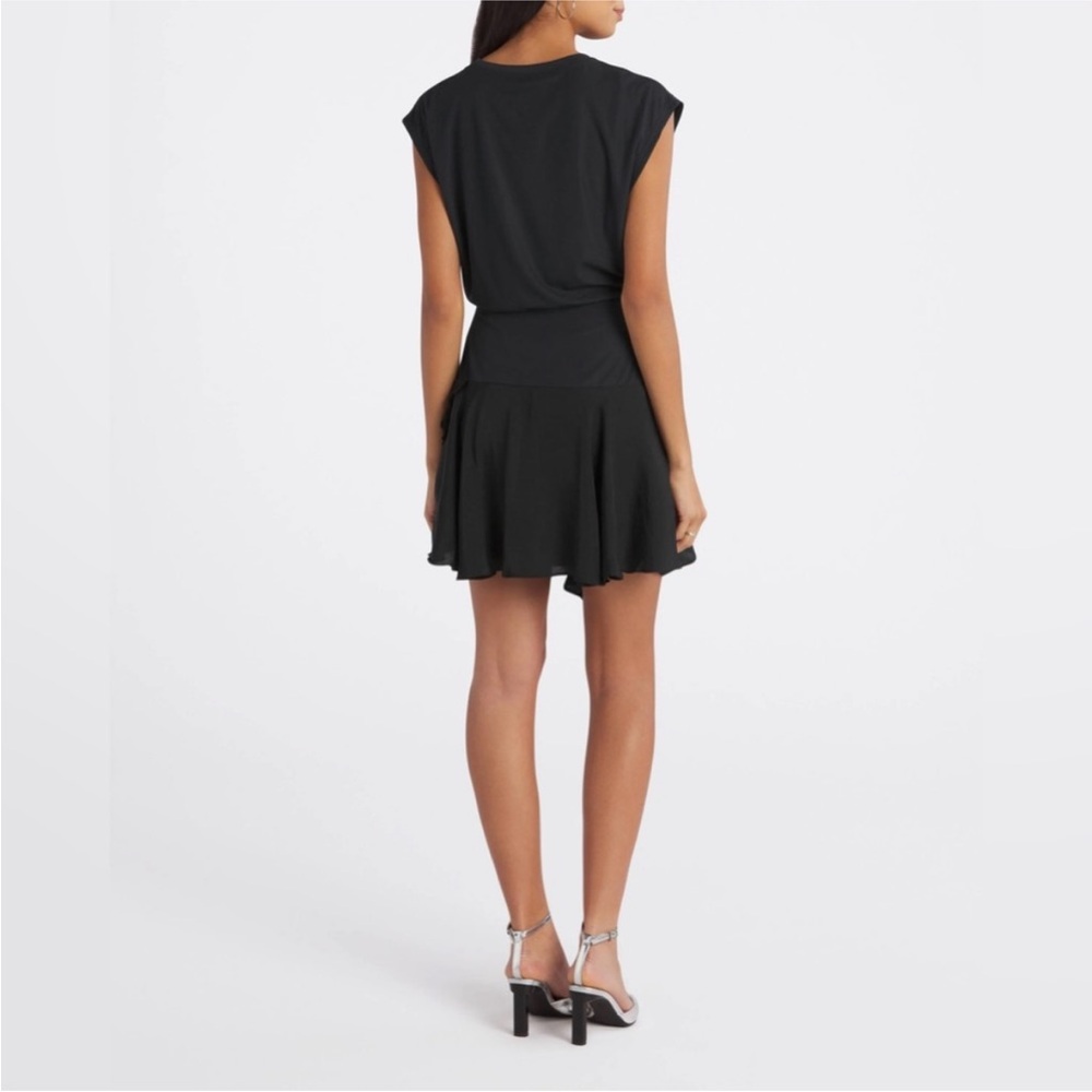Free People Black Jazzy Short Sleeve
Asymmetrical Mini Dress Size S - Picture 8 of 12